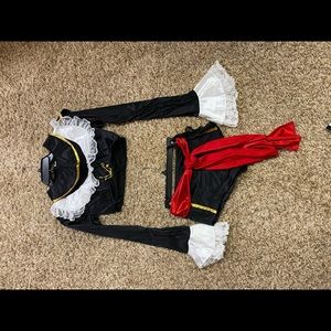 Pirate costume size medium